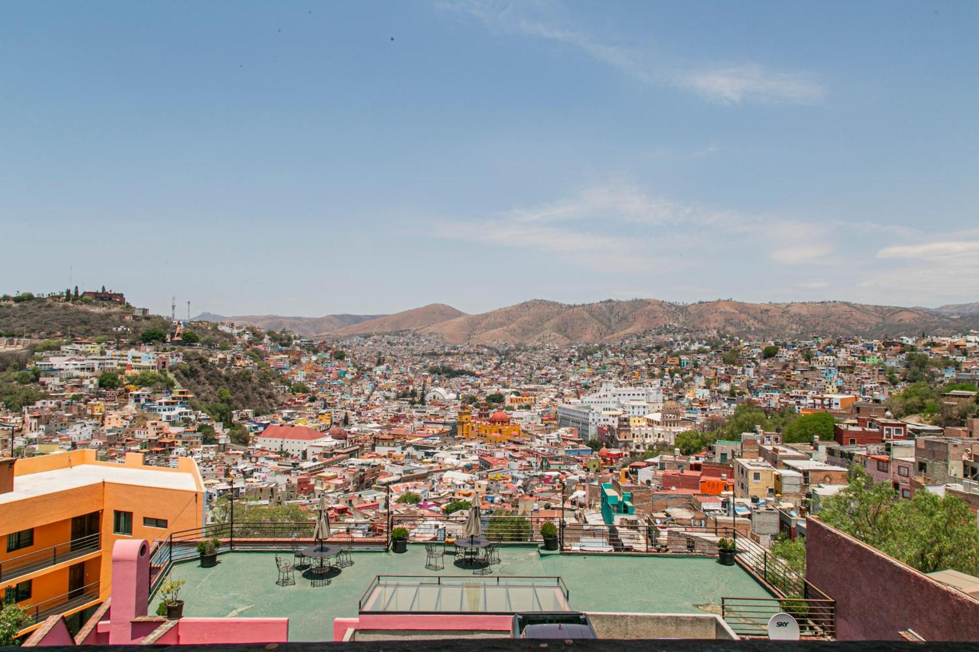 Hotel Chocolate Suites Guanajuato Exteriör bild